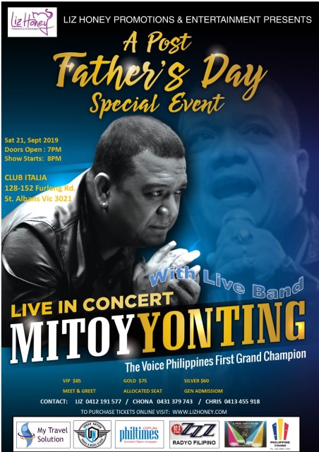 Event poster - Mitoy Yonting